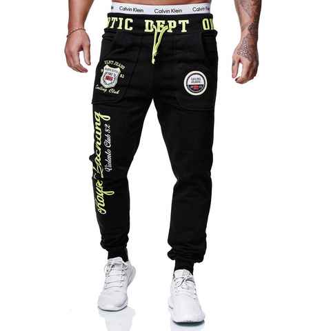 OneRedox Jogginghose JG-601C (Sporthose Trainingshose Sweatpants, 1-tlg) Fitness Freizeit Casual