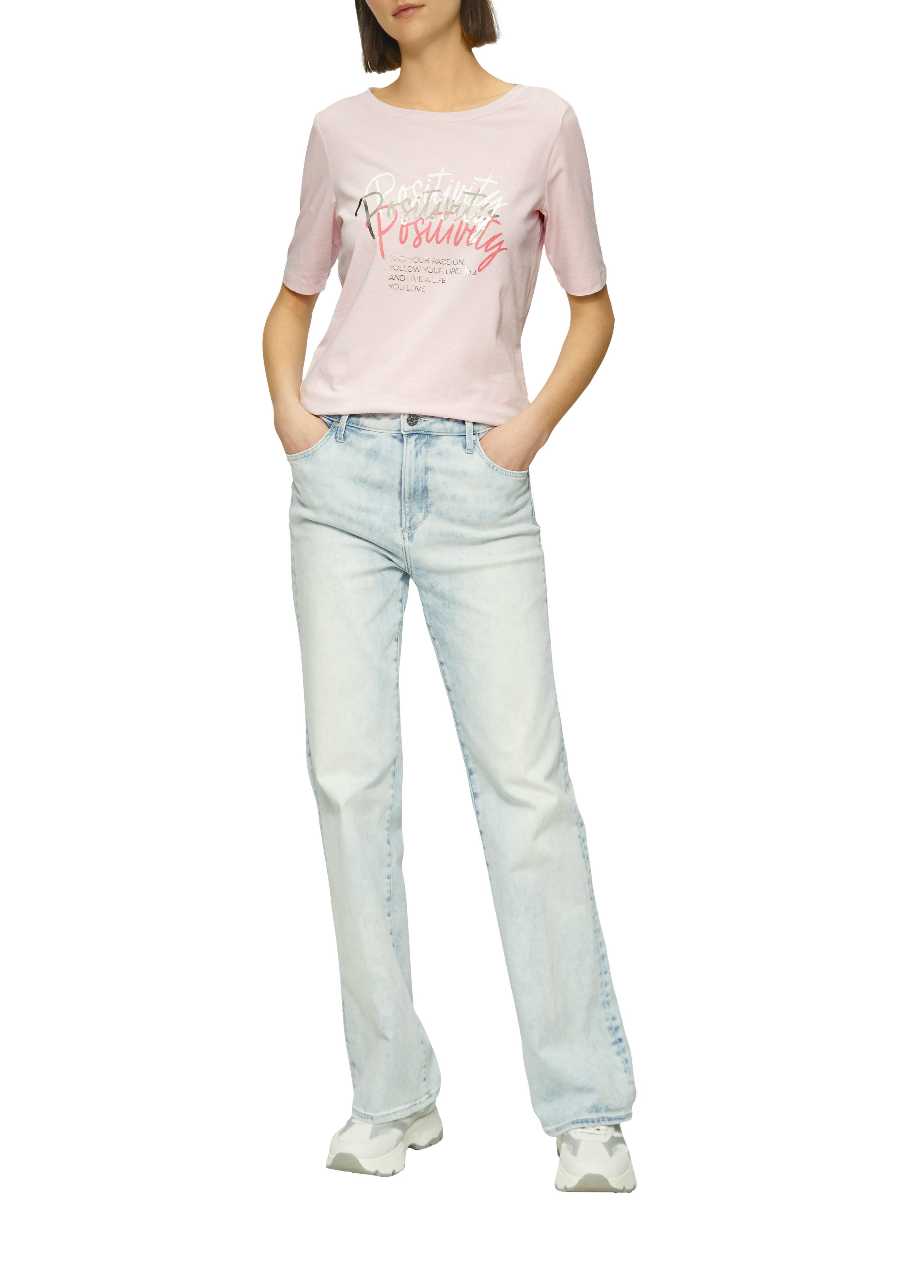 s.Oliver T-Shirt mit Frontprint günstig online kaufen