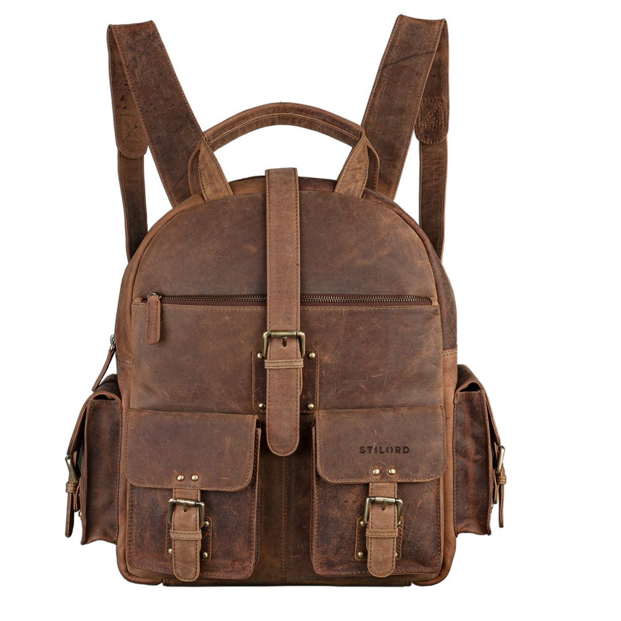 STILORD Notebook-Rucksack "Nevada" Rucksack 13,3 Zoll Laptop Vintage