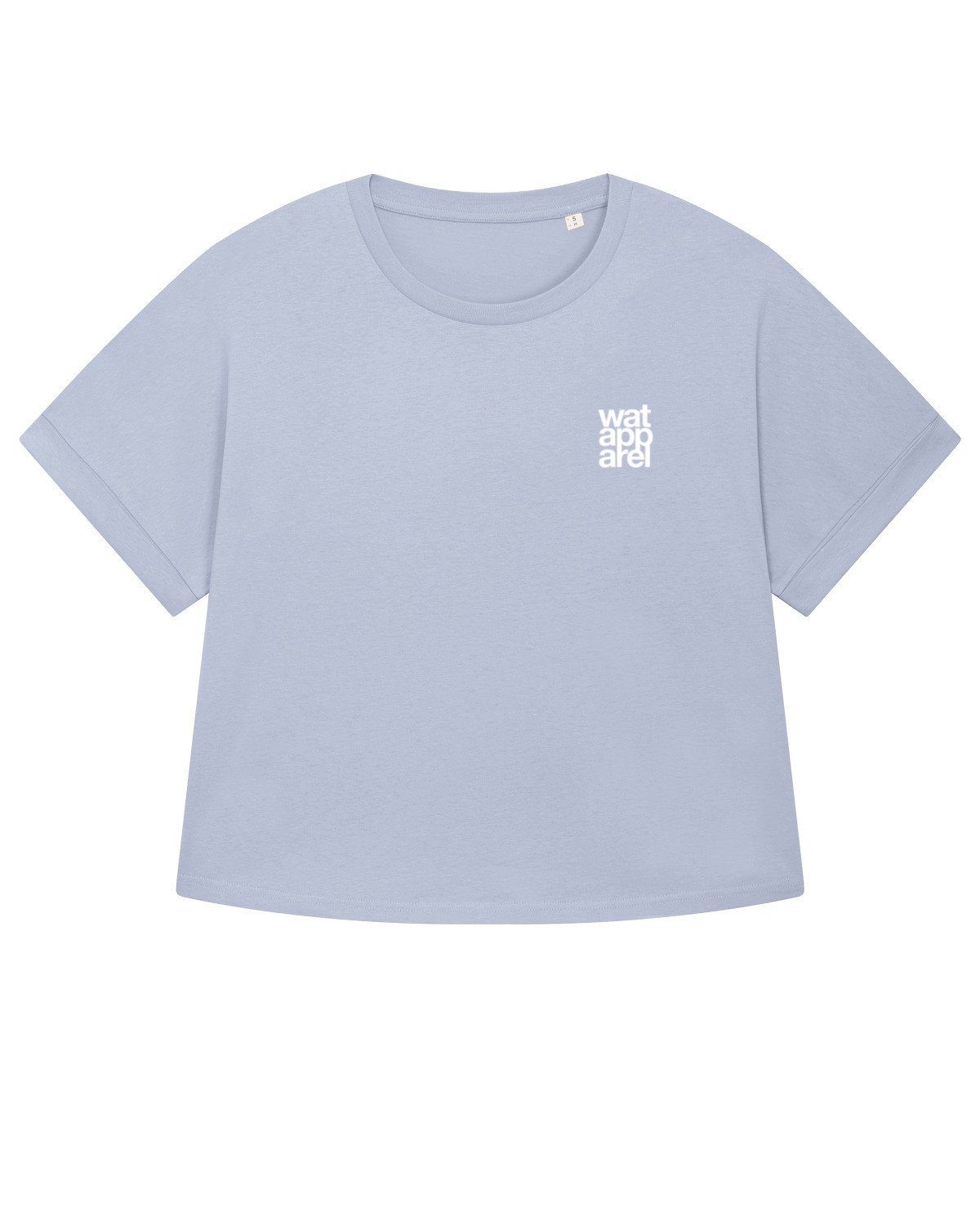wat? Apparel Print-Shirt Basic Collider (1-tlg) Serene Blue