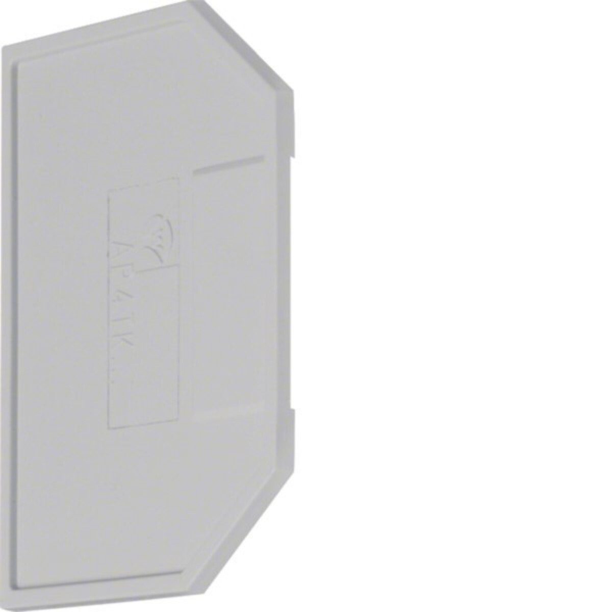 Hager Klemmen Hager Endplatte KWE27G