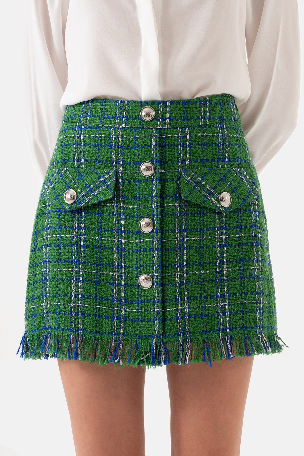Just Like You Minirock Tweed für günstig online kaufen