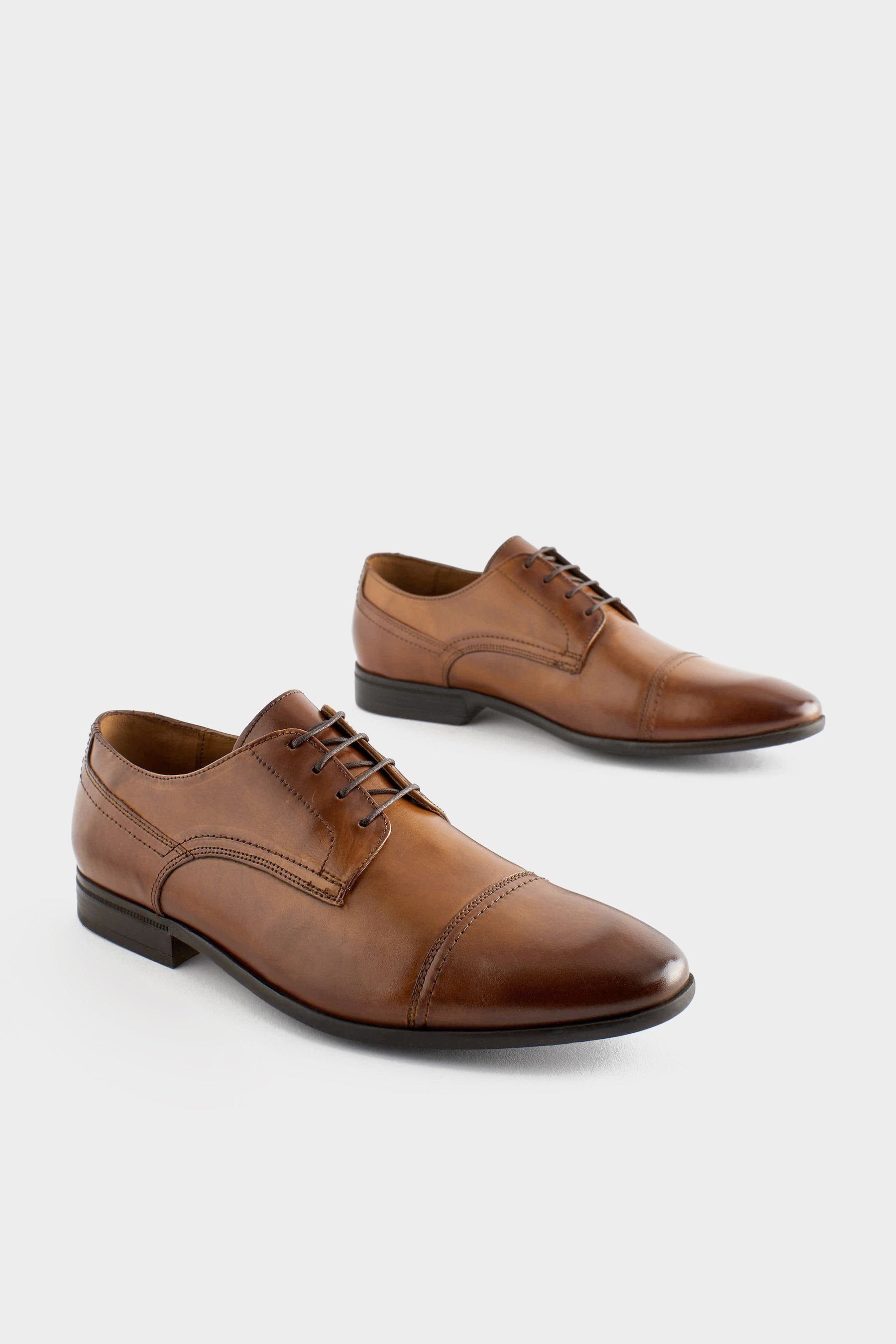 Next Derby-Lederschuhe mit Zehenkappe Schnürschuh (1-tlg) günstig online kaufen
