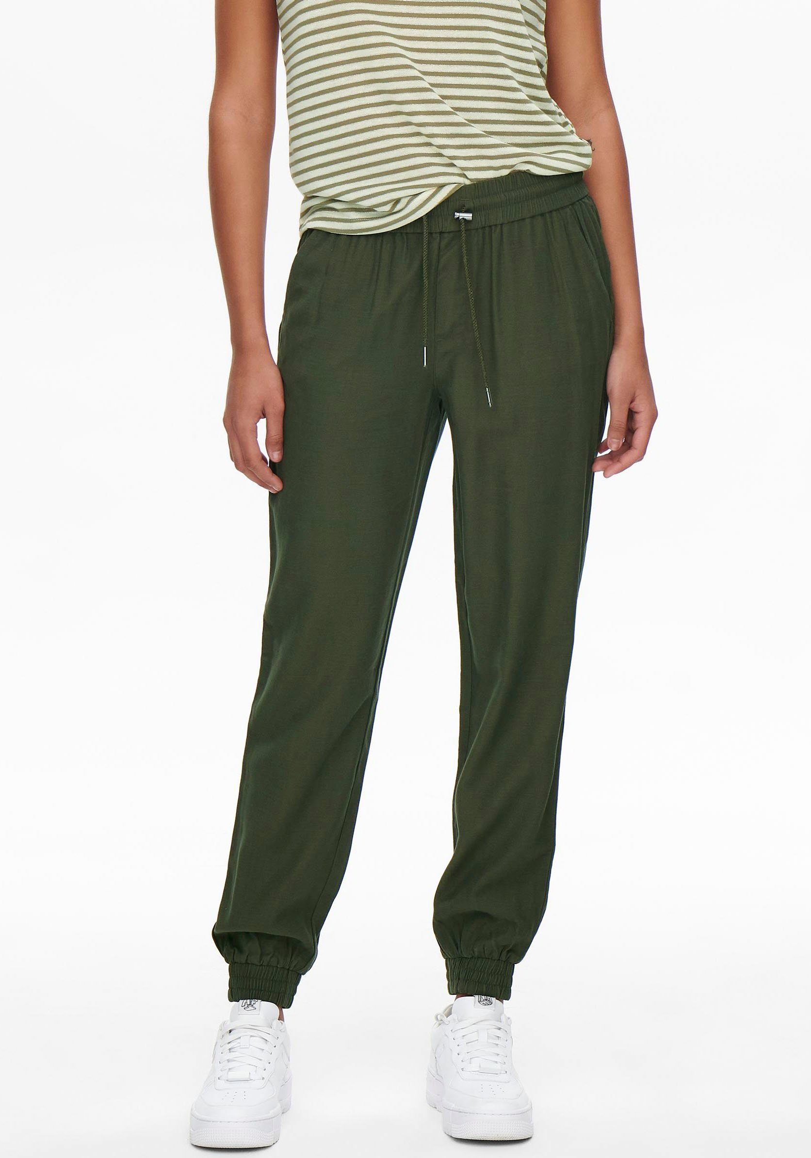 ONLY Jogger Pants ONLKELDA-EMERY MW PULL-UP PANTS