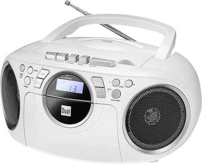 Dual »P 70« Boombox (UKW PLL Stereo Radio, 24,00 W, Tragbare Boombox Radio/CD/Kassette)