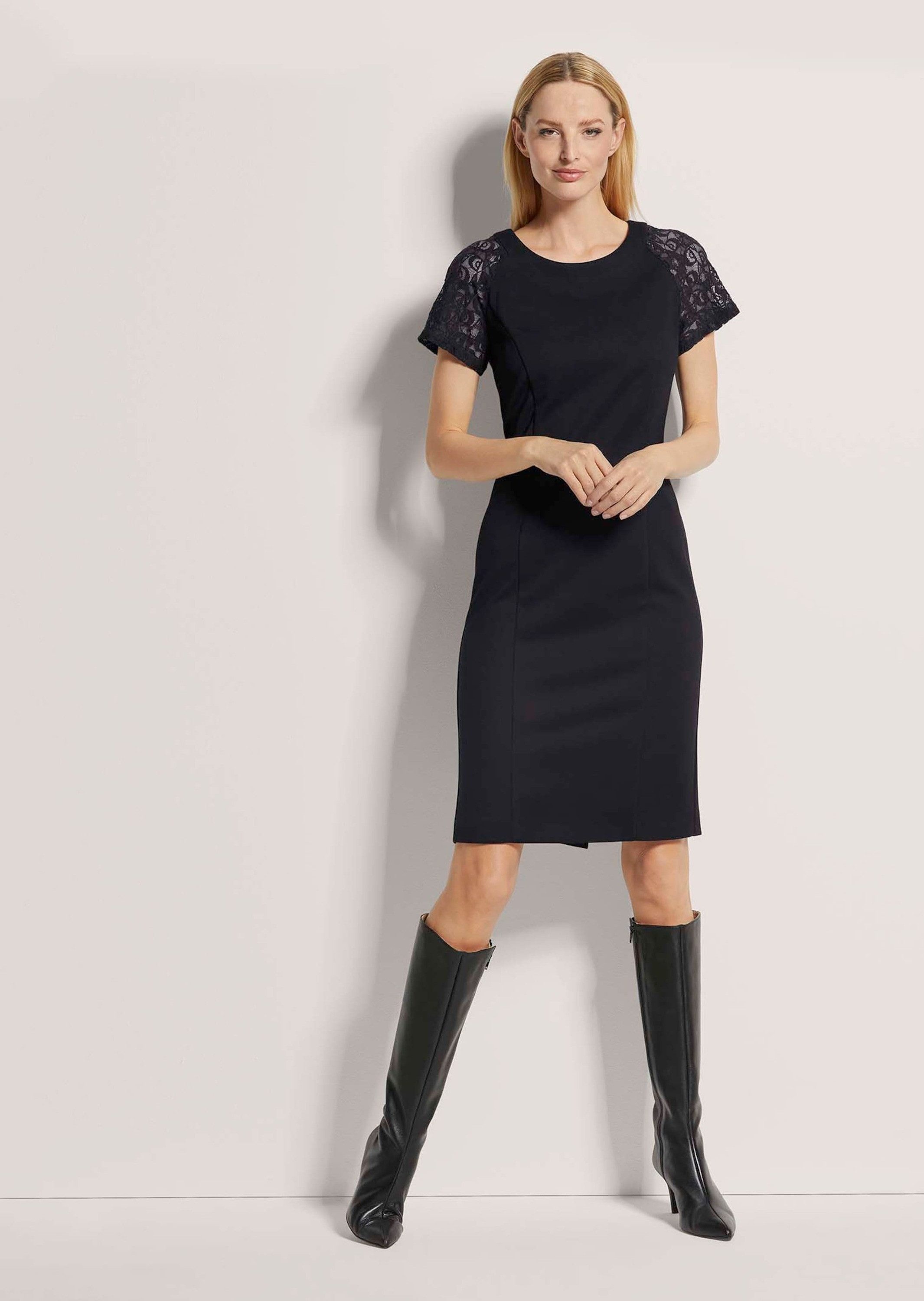 MADELEINE Jerseykleid Jersey-Kleid mit Spitze günstig online kaufen