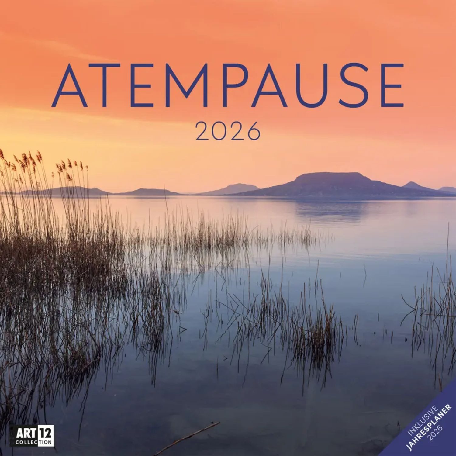 Ackermann Wandkalender Atempause Broschürenkalender 2026 - 30x30 - Art12