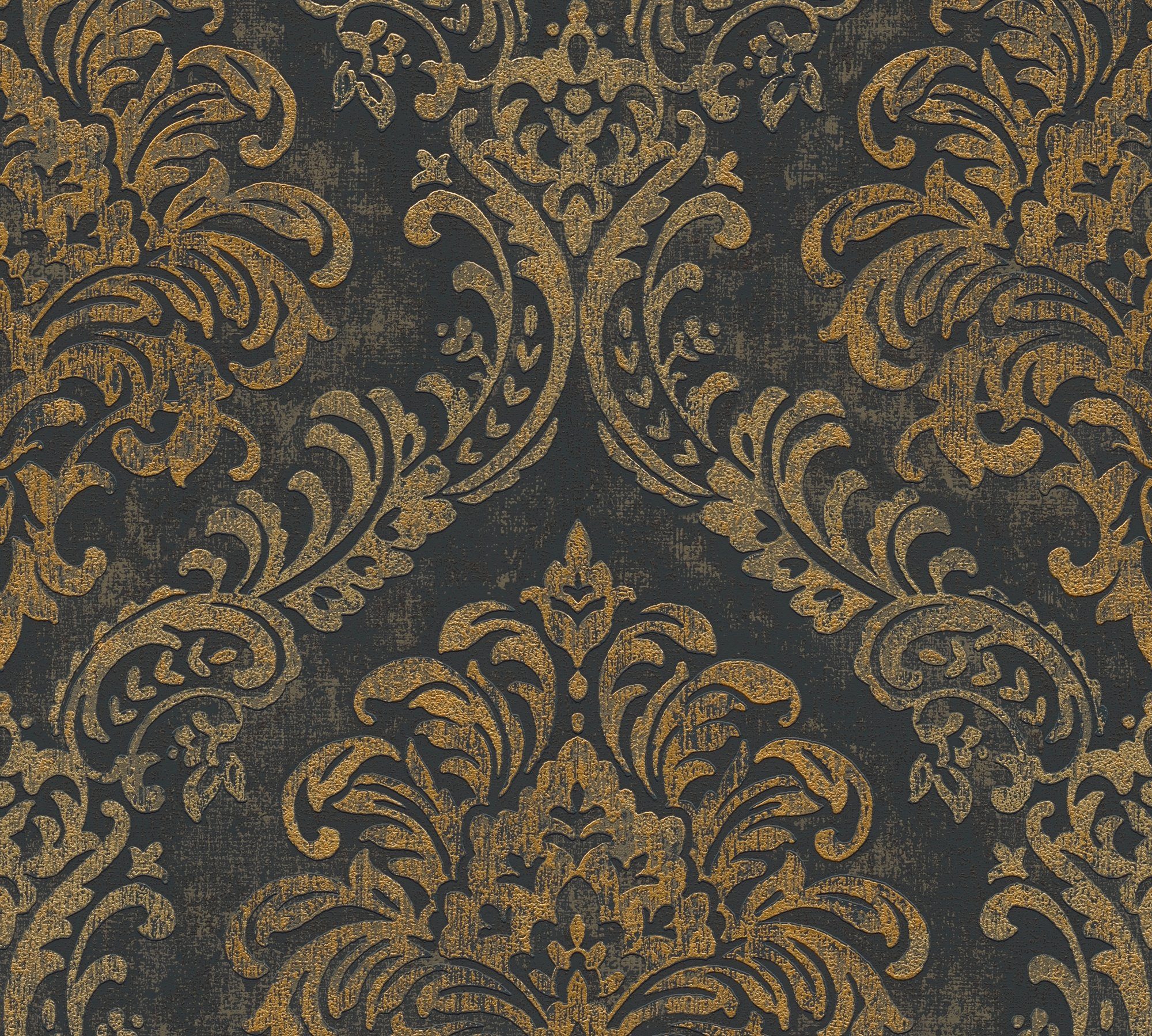 living walls Vliestapete Metropolitan Stories. Travel Styles. Ornament-Tapete, strukturiert, Metall-Effekte, gemustert, metallic, (1 St), Tapete Klassisch Elegant Barock Vintage-Optik Shabby Chic Tapeten Flur