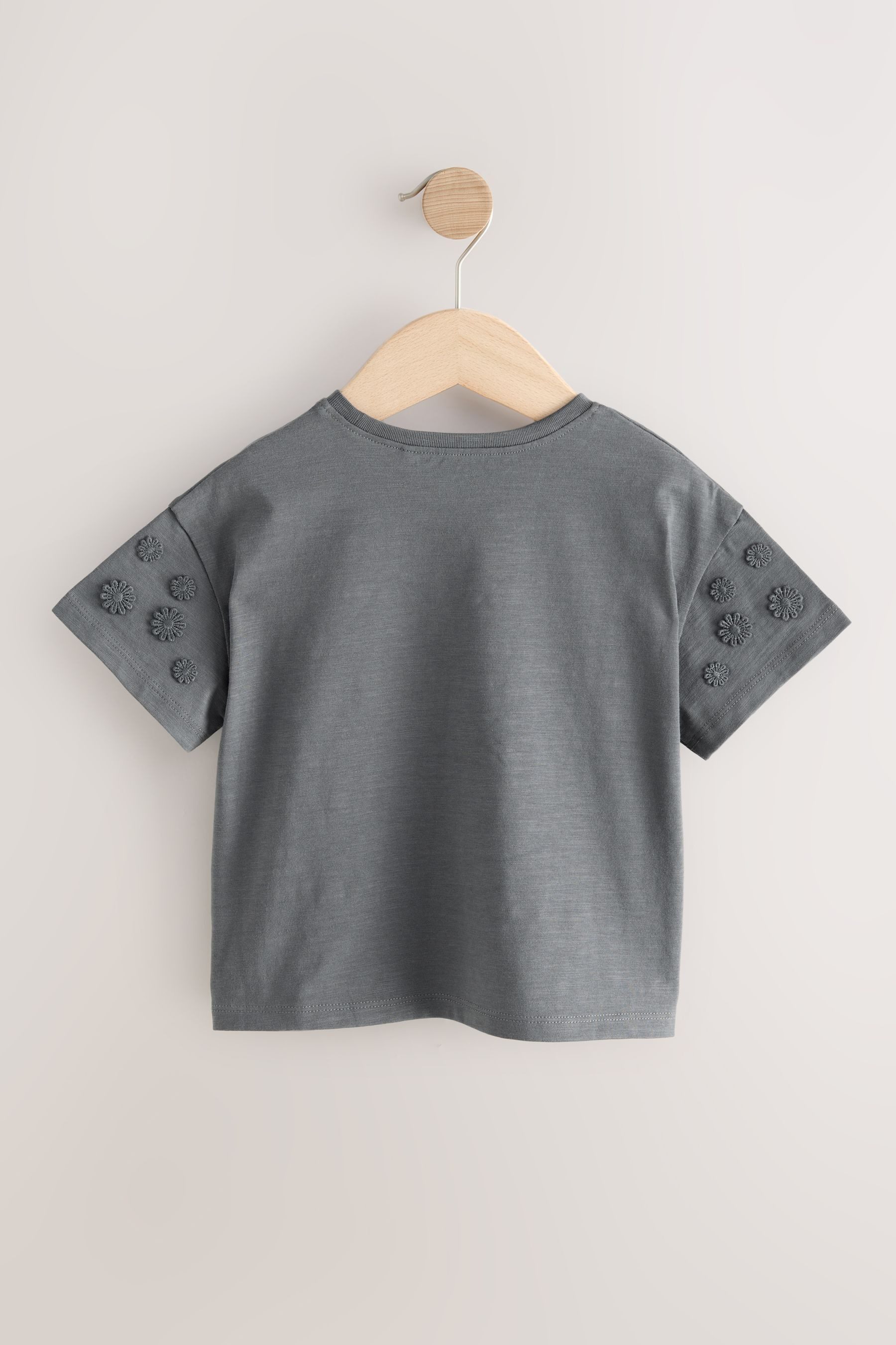 Next T-Shirt Kurzarmshirt aus 100 % Baumwolle günstig online kaufen