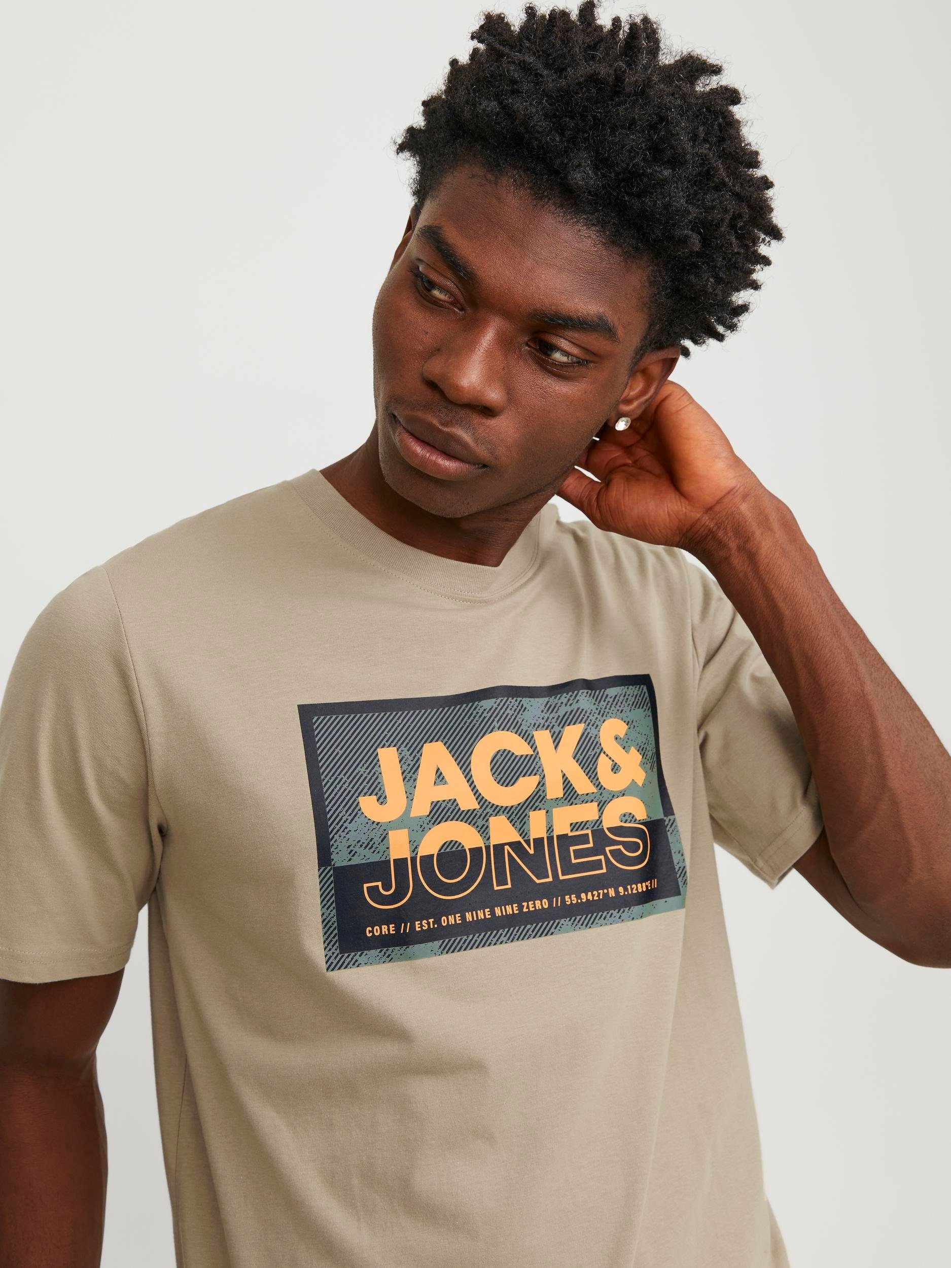 Jack & Jones Kurzarmshirt JCOLOGAN TEE günstig online kaufen