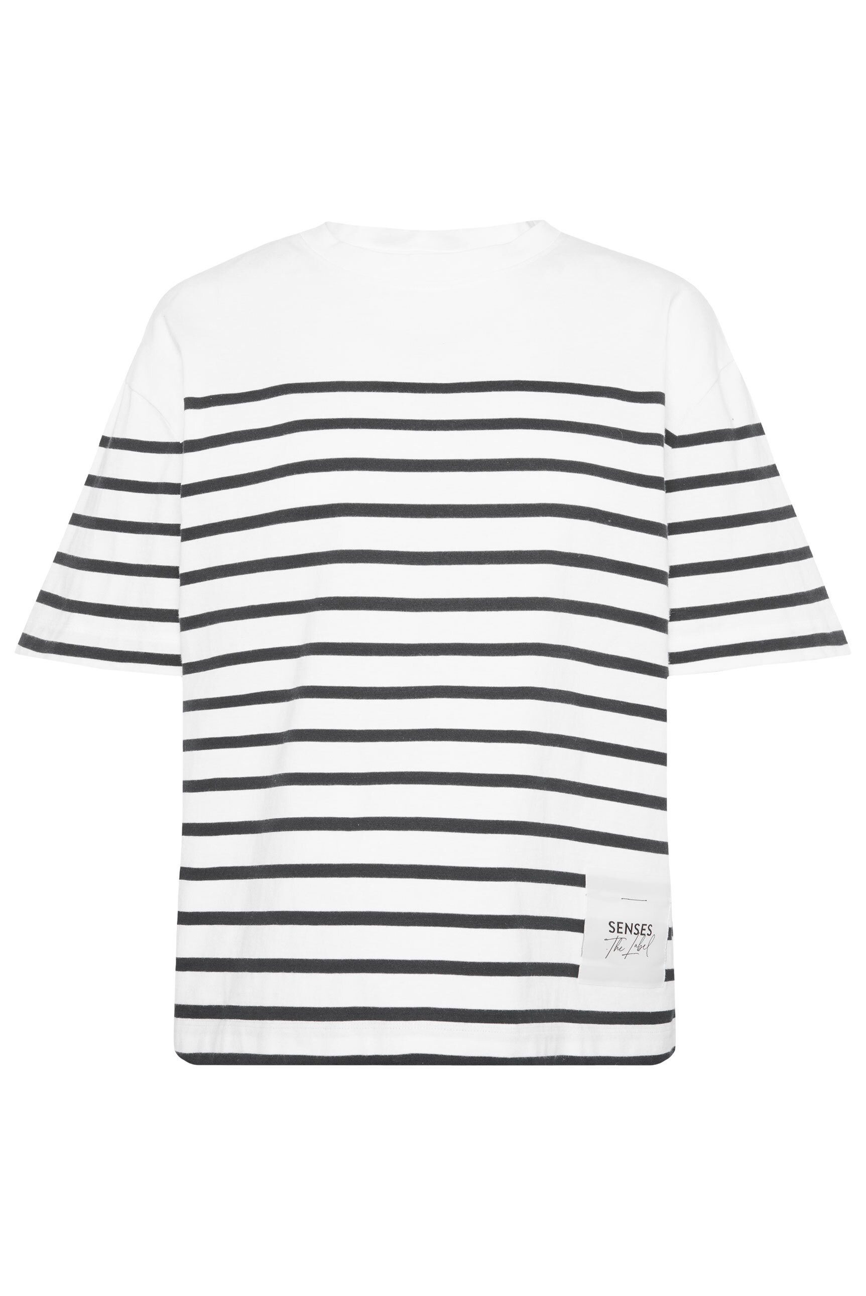 SENSES.THE LABEL Rundhalsshirt aus Baumwolle