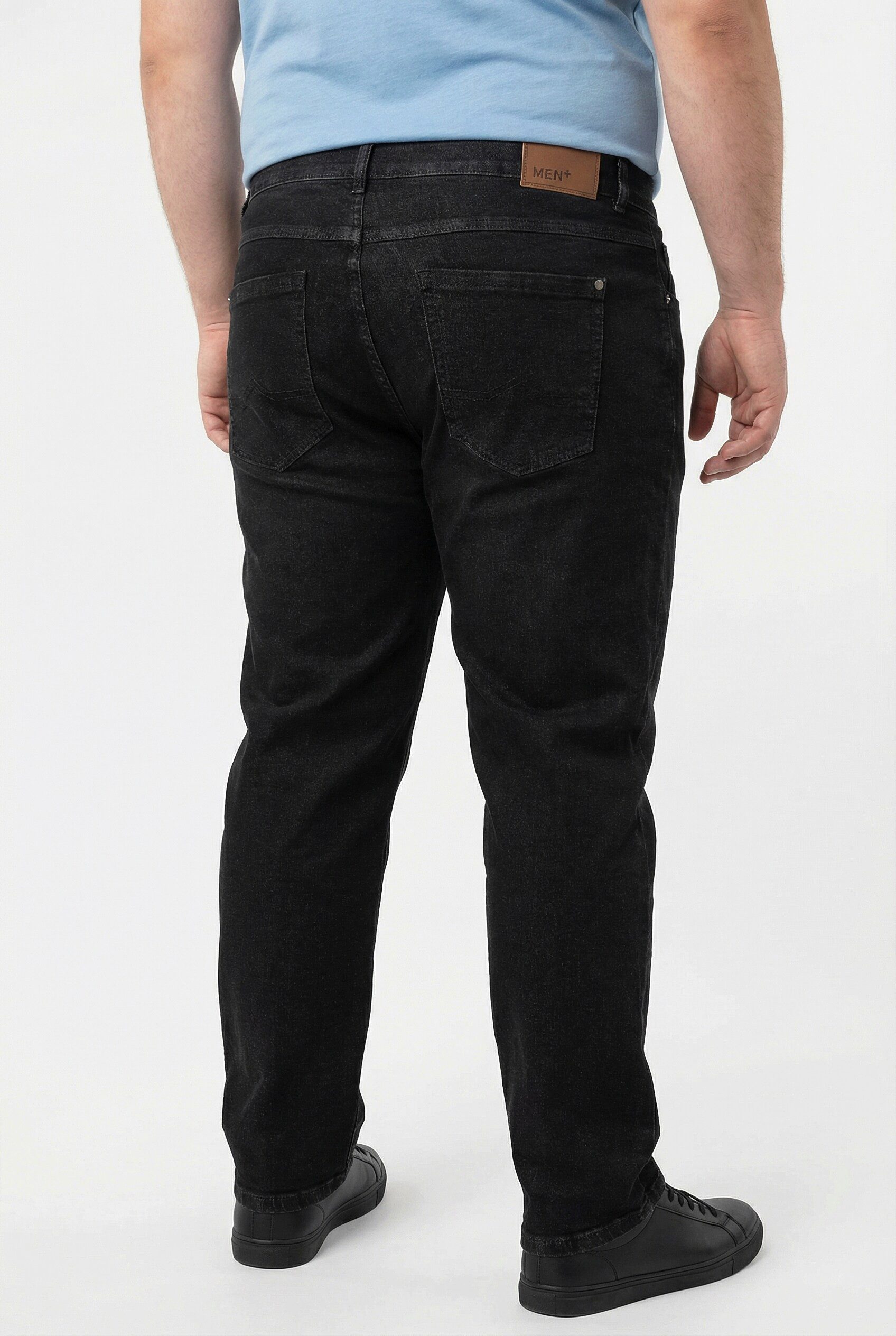 Men Plus Cargohose Jeans Denim Bauchfit Regular Fit 5-Pocket/72
