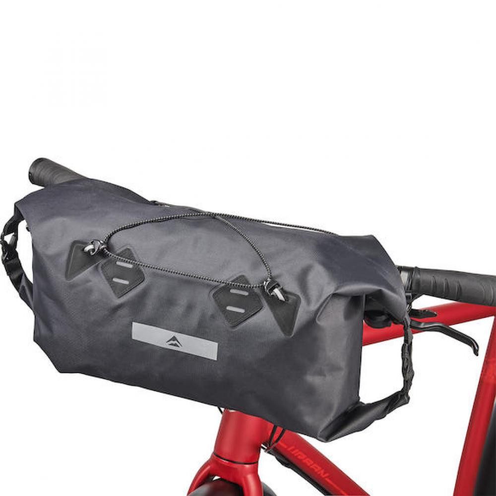 Fahrradtasche Merida Lenkertasche Travel Bag 9,8 L Schwarz - Wasserdichte Fahrradtas