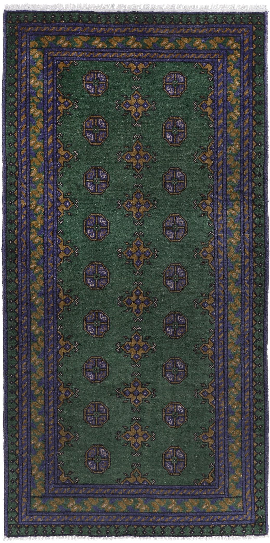 Carpet Avenue Teppich Afghan Baghlan 203x100, Läufer, Höhe: 8 mm