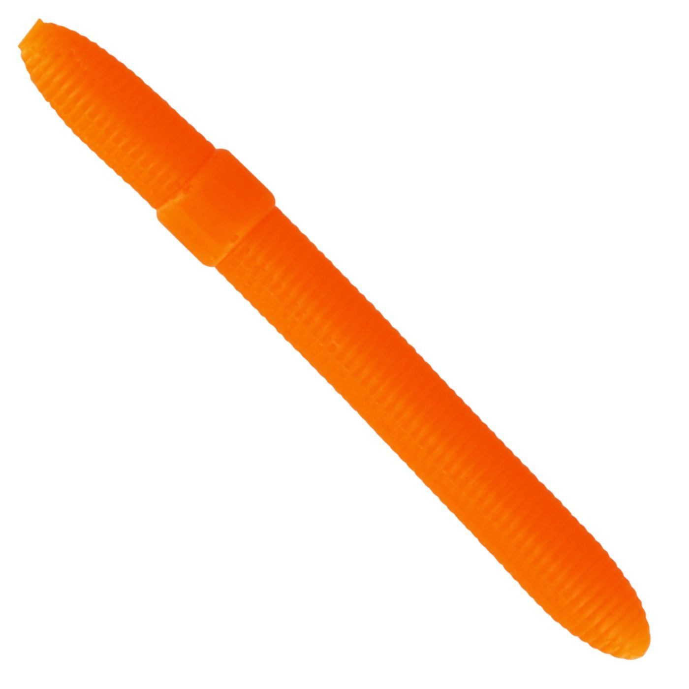 Kunstköder Westin NIGHTCRAWLER 7.5CM ORANGE 8PCS GARLIC/CHEESE