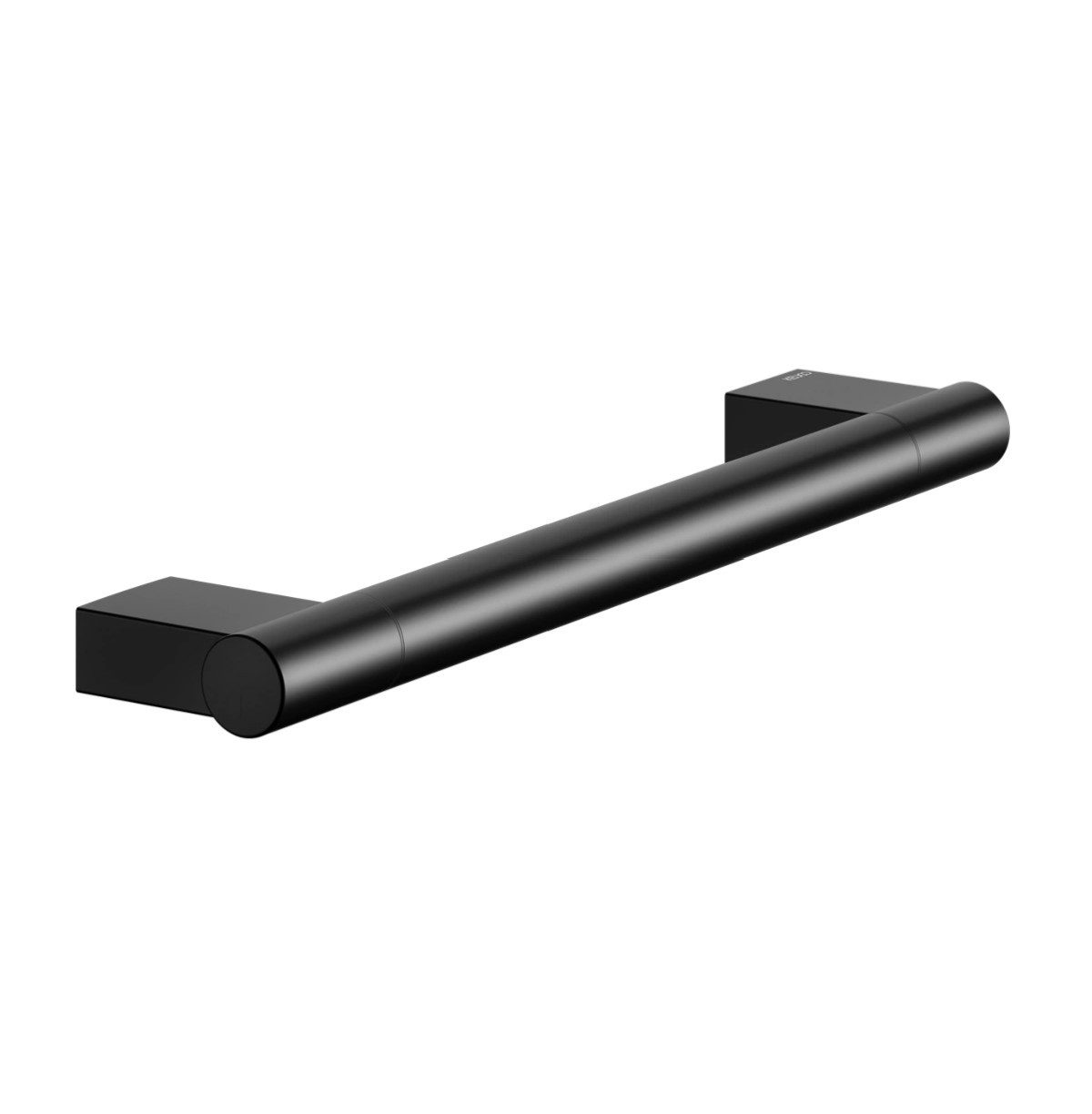Keuco Haltegriff Plan, 35 cm, Metall schwarz matt, bis 115 kg, Made in Germany, Wandmontage