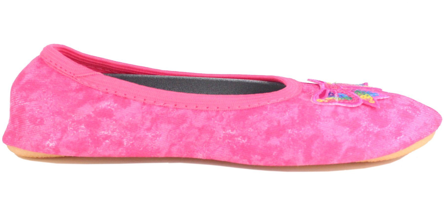 Beck Schläppchen Schleifchen Gymnastikschuh (mit Pailletten) Genäht in Deutschland – Bild 4 von 5