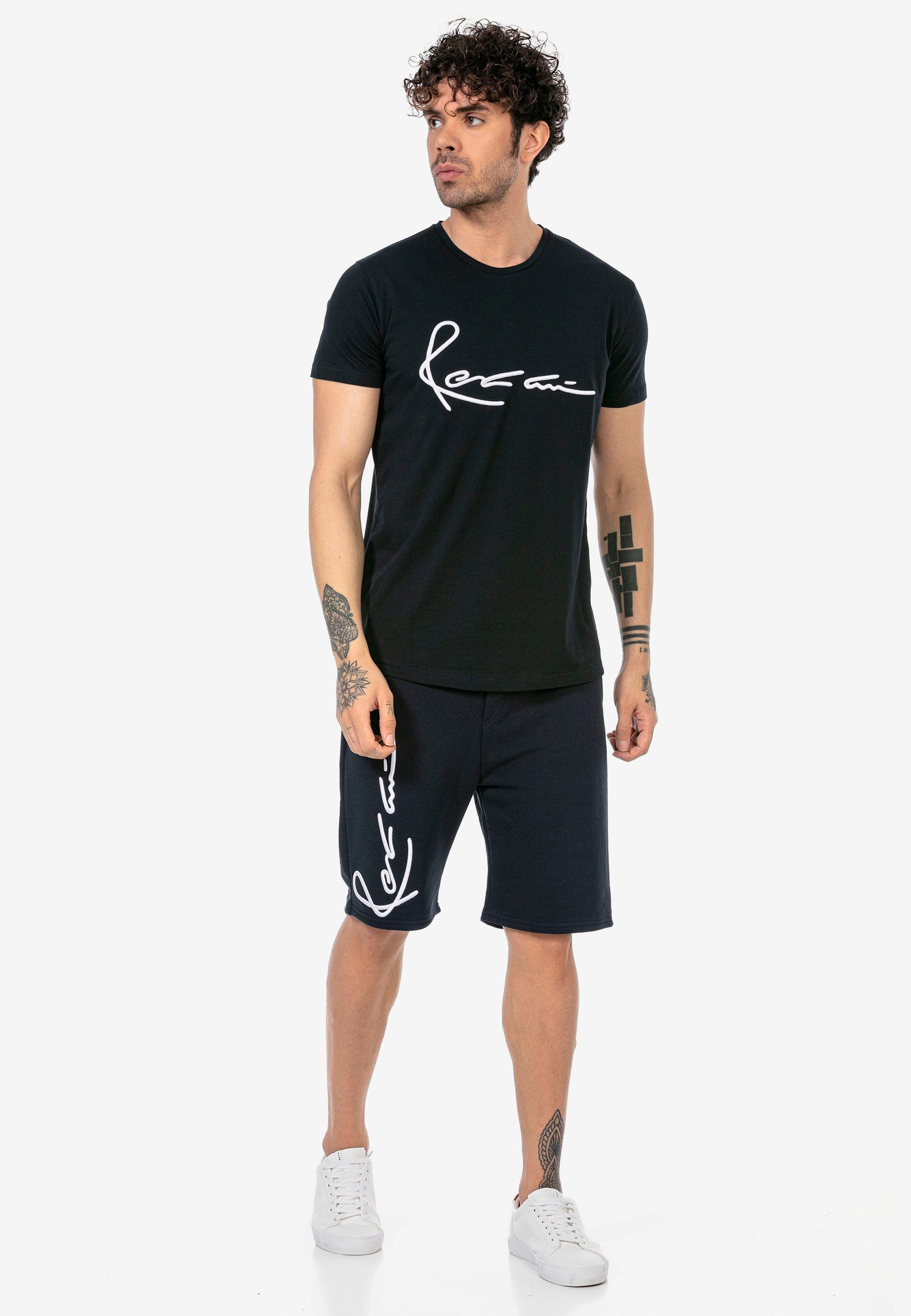 RedBridge Shorts Southport mit vertikalem Redbridge-Schriftzug