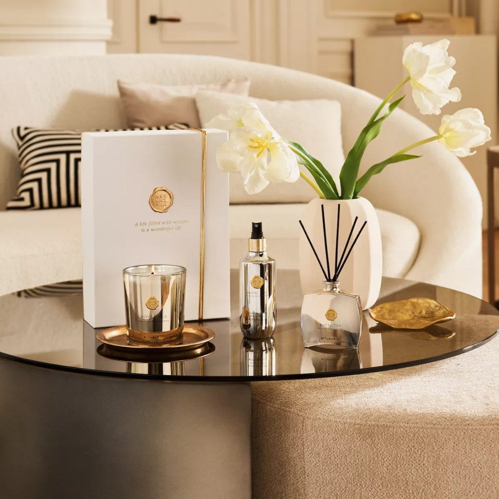 Rituals Pflege-Geschenkset Rituals Private Collection Royal Tea Geschenkset – 3-teilig, 3-tlg., 3-teiliges Set mit Royal Tea – frisch, fruchtig & harmonisch