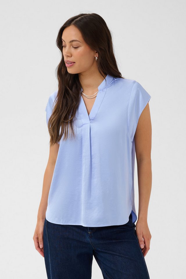 Saint Tropez Kurzarmbluse Kurzarm-Bluse PananSZ