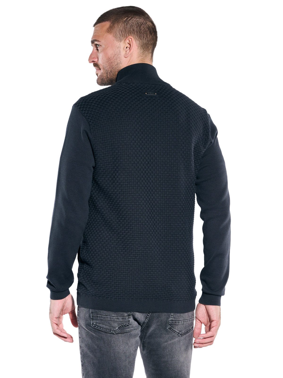 emilio adani Cardigan Herren Cardigan, Schwarz