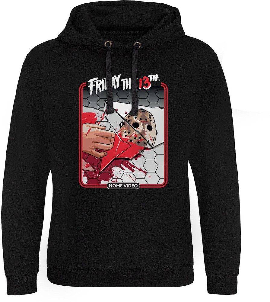 Friday the 13th Hoodie Friday The 13th Home Video Epic Hoodie