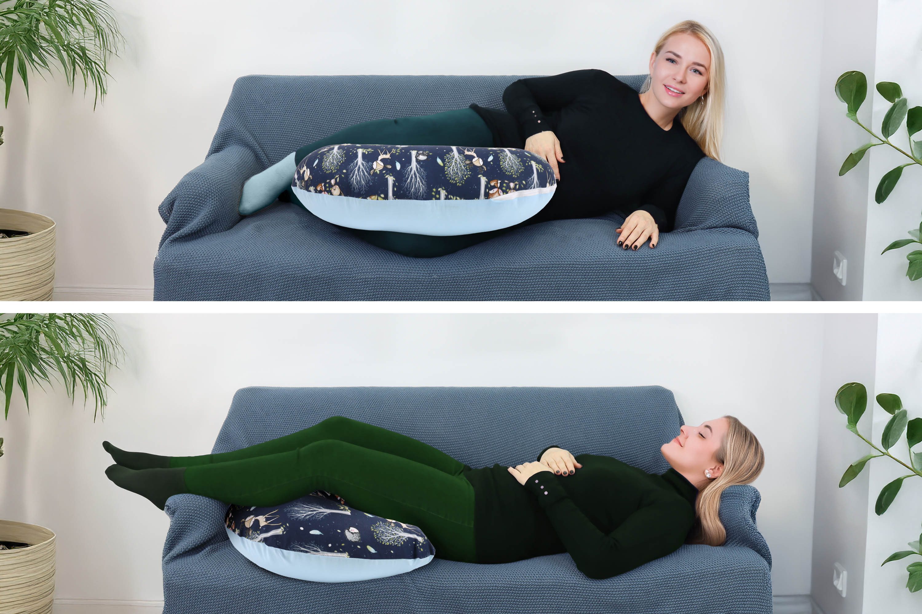 Amilian Stillkissen Lagerungskissen - Seitenschläferkissen - Stillkissen kl günstig online kaufen