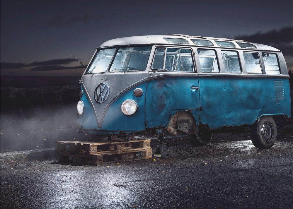 Fototapete Selbstklebend, "VW Kleinbus"