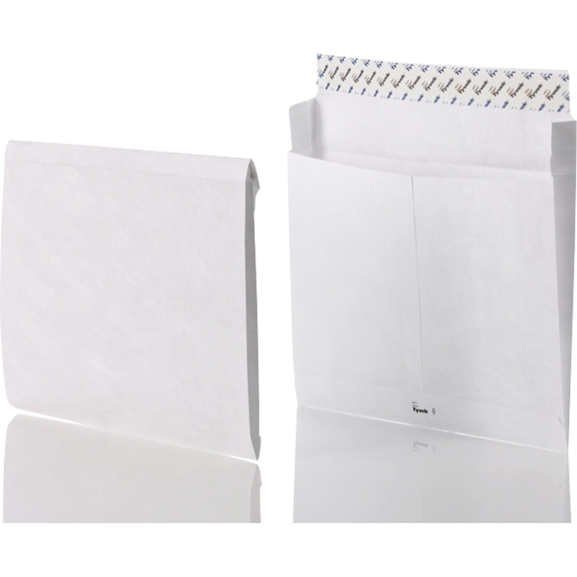 BONG Versandtasche Tyvek Ordnerfaltentasche 00067158 326x318x68mm weiß (50 Stück)