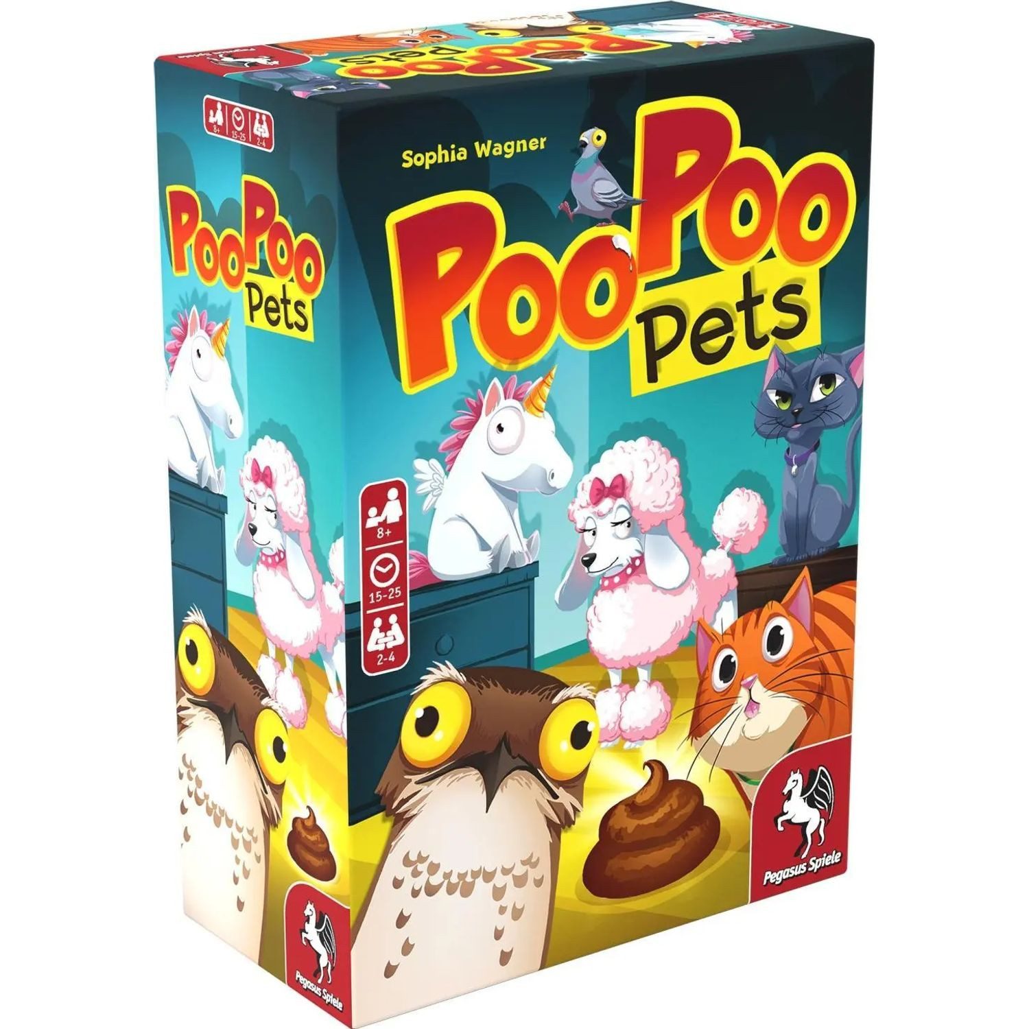 Pegasus Spiele Spiel Poo Poo Pets (deutsch/englisch)