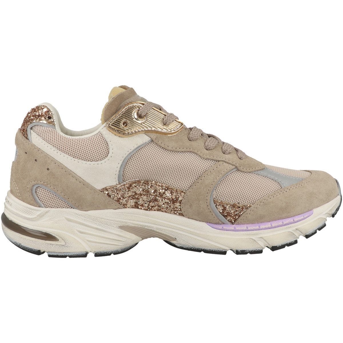 CRIME LONDON FUGITIVE Damen Sneaker Turnschuhe, Sportschuhe, Freizeitschuhe, Halbschuhe, Schnürschuhe
