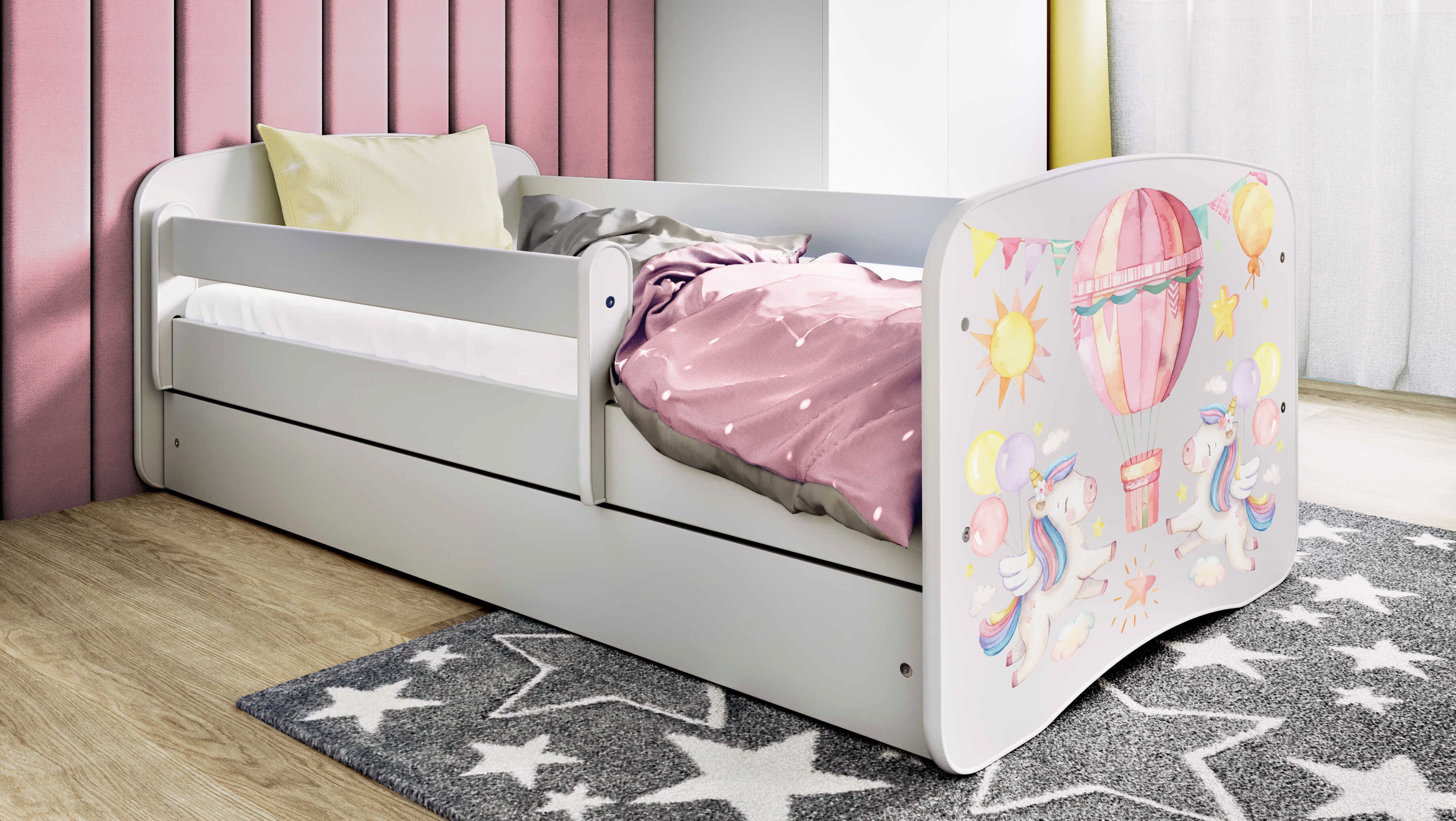 Bjird Kinderbett Jugenbett Weiß 140x70 160x80 günstig online kaufen