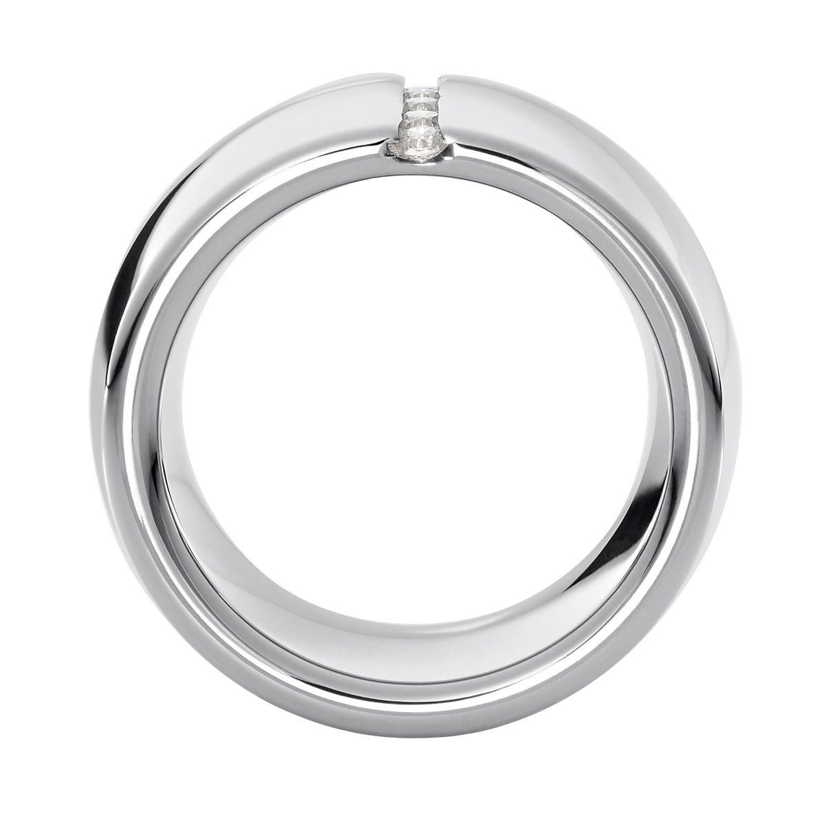 Heideman Fingerring Lines goldfarben (Ring, 1-tlg., inkl. Geschenkverpackung), mit Steinen
