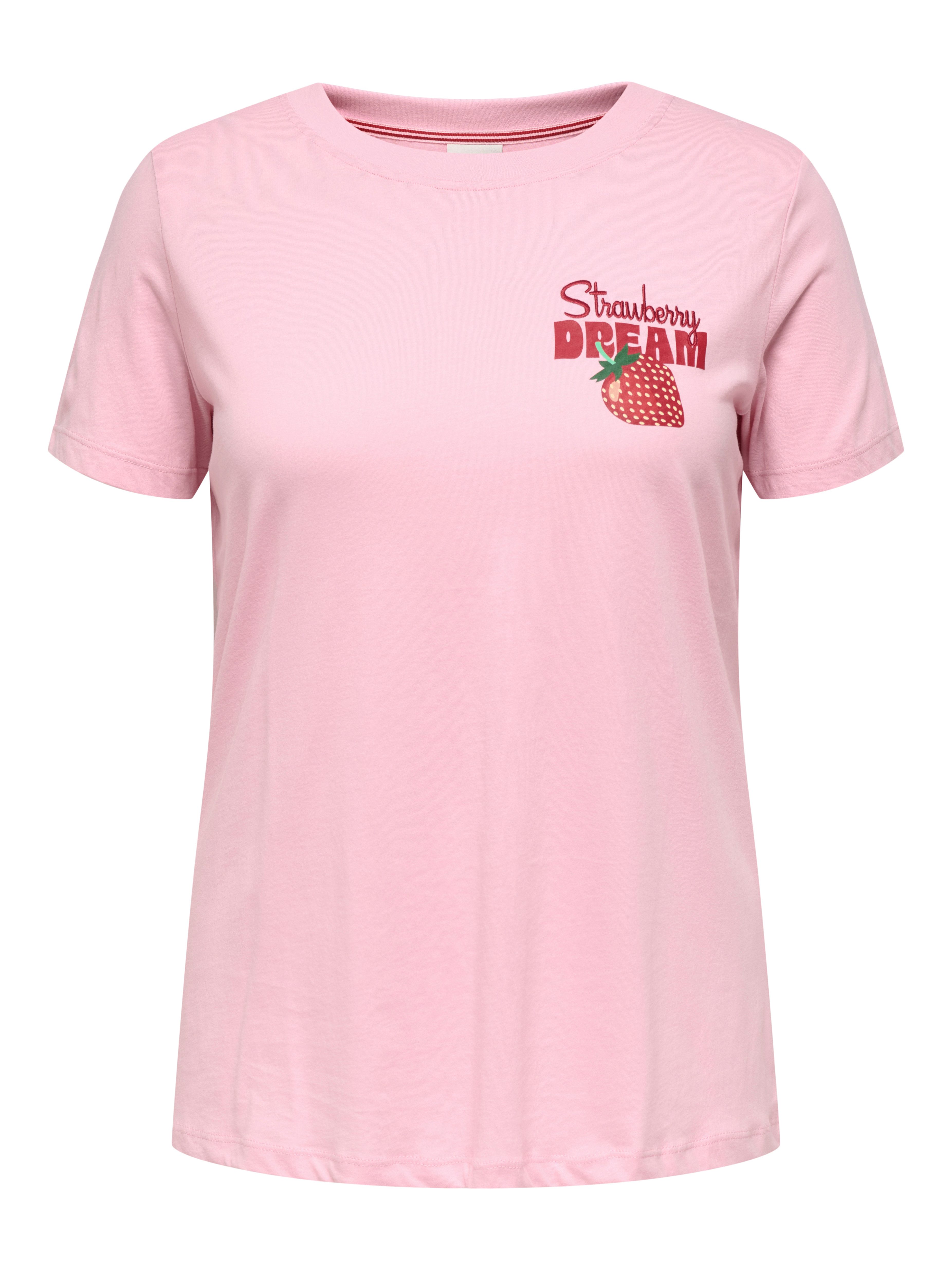 ONLY CARMAKOMA T-Shirt CARADDISON LIFE S/S O-NECK REG TEE JRS günstig online kaufen
