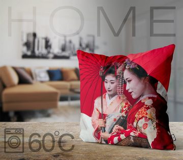Kissenbezug, VOID (1 Stück), Maiko geishas China Asien asien asiatisch attraktion attraktiv schönh