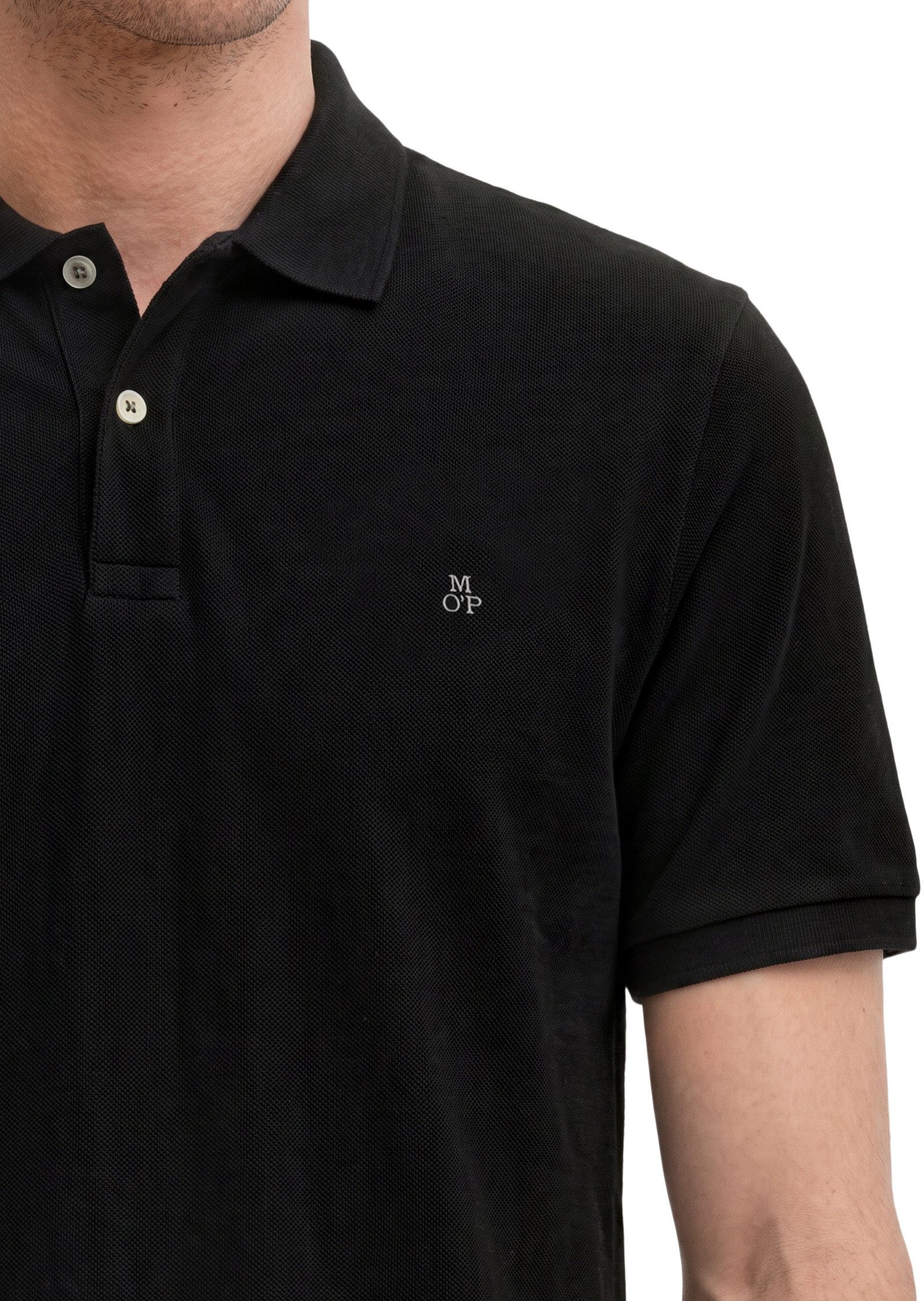Marc O'Polo Poloshirt aus reiner Bio-Baumwolle – Bild 4 von 5