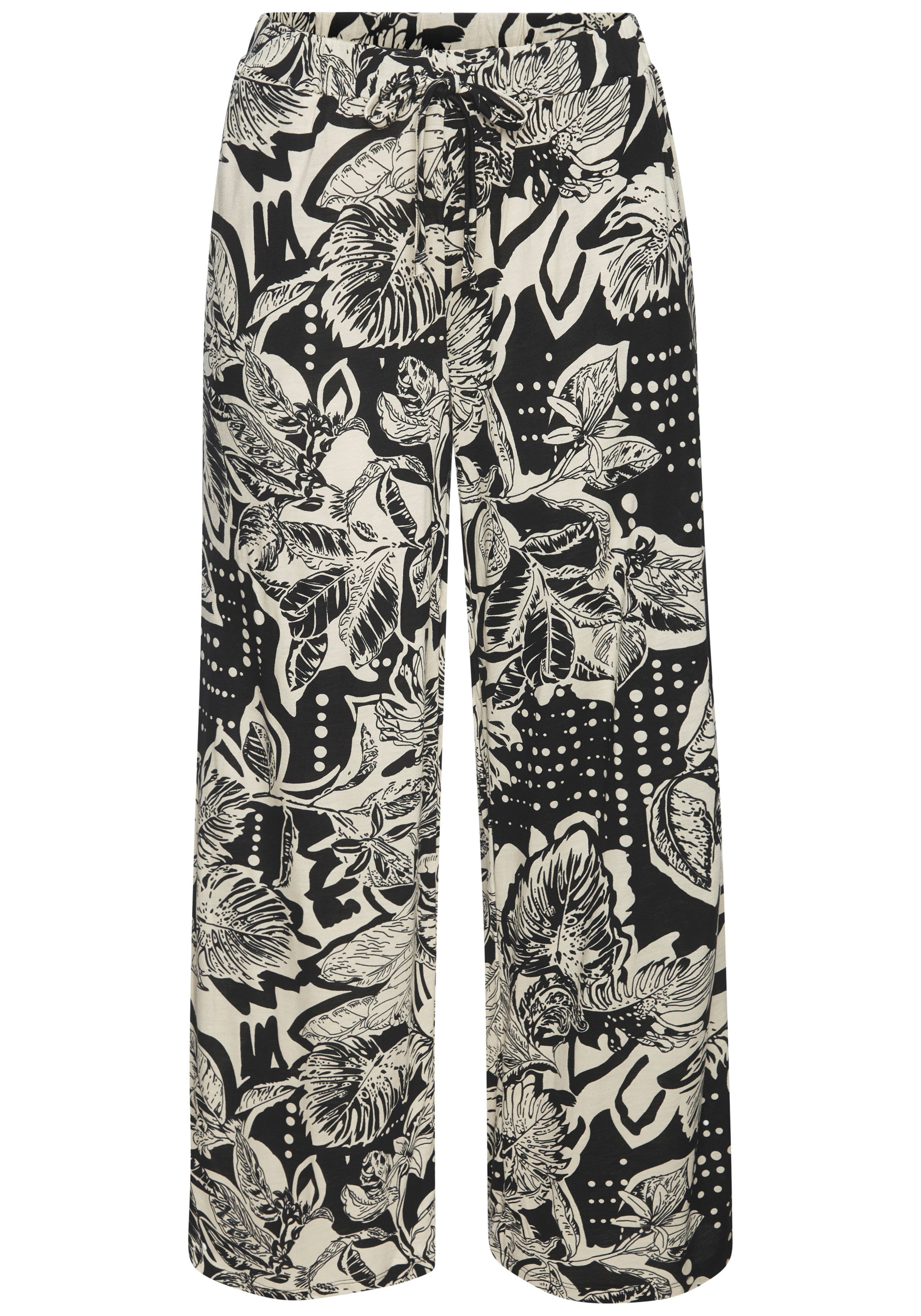 Vivance Palazzohose mit Alloverdruck aus Jersey. € 49,99