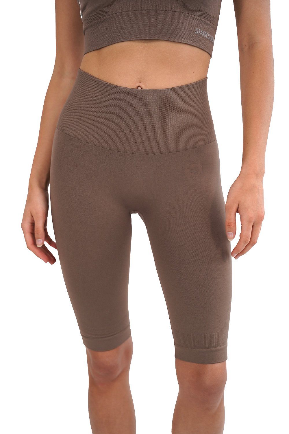 Stark Soul® Sporthose Radler Шорты, High waist aus angenehmen Stretchmaterial