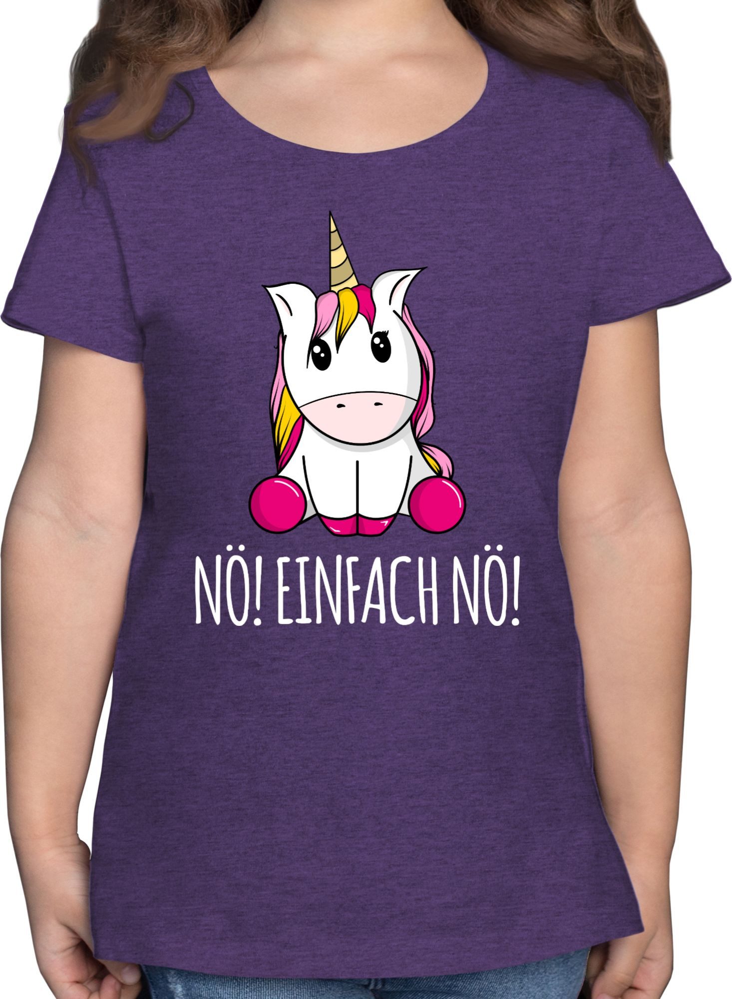 T-Shirt Nö Einfach Nö Einhorn