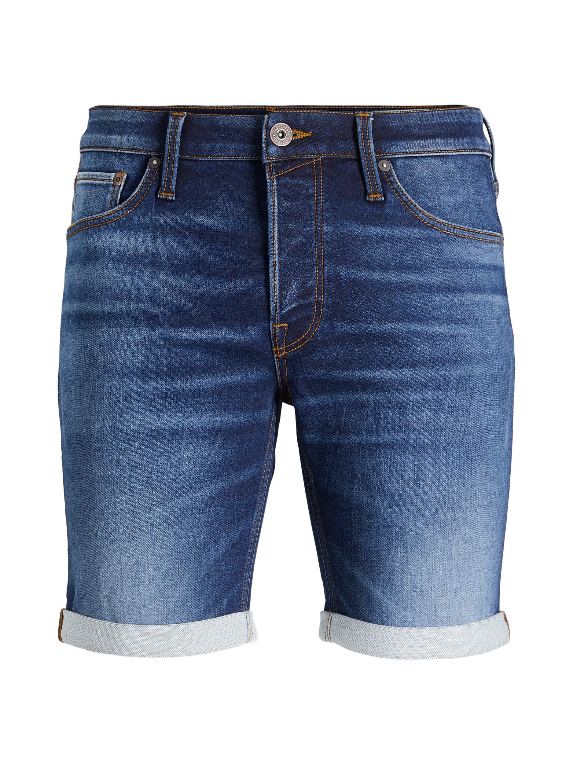 JEANSSHORTS 5-Pocket-Stil RICK Jeansshorts im Jack & ICON GE835 (1-tlg) Jones 835 Shorts