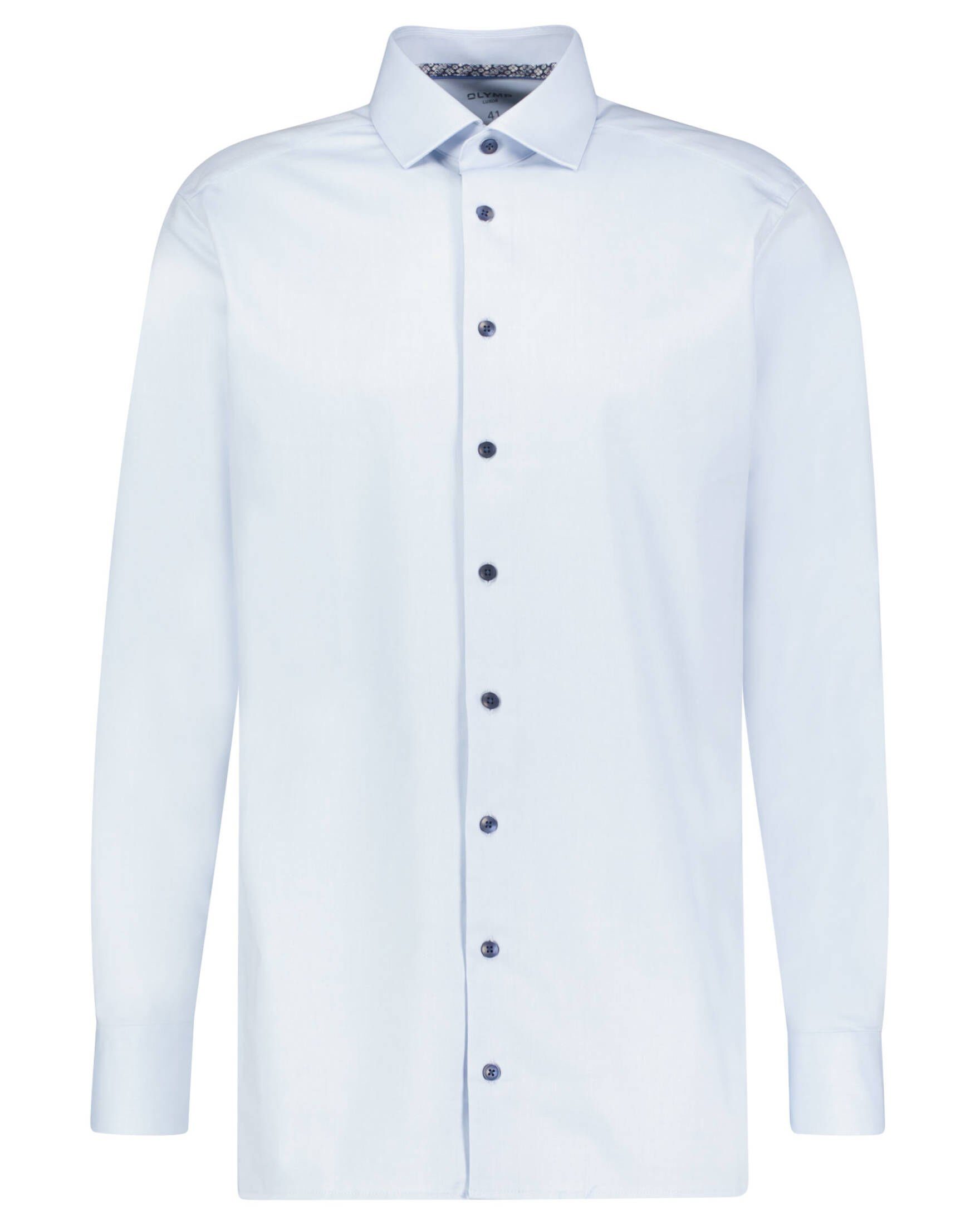 (1-tlg) OLYMP Herren Businesshemd bleu Hemd