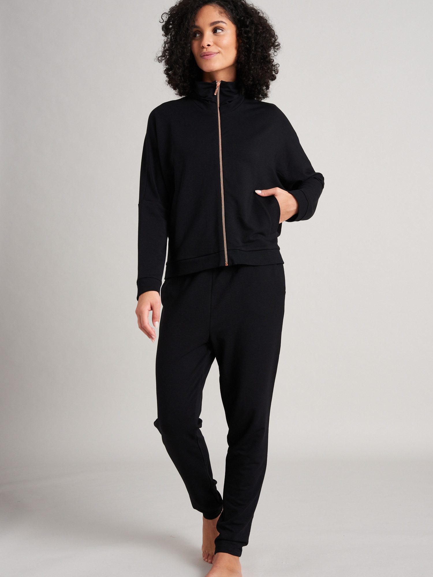 Schiesser Sweatjacke Mix & Relax günstig online kaufen