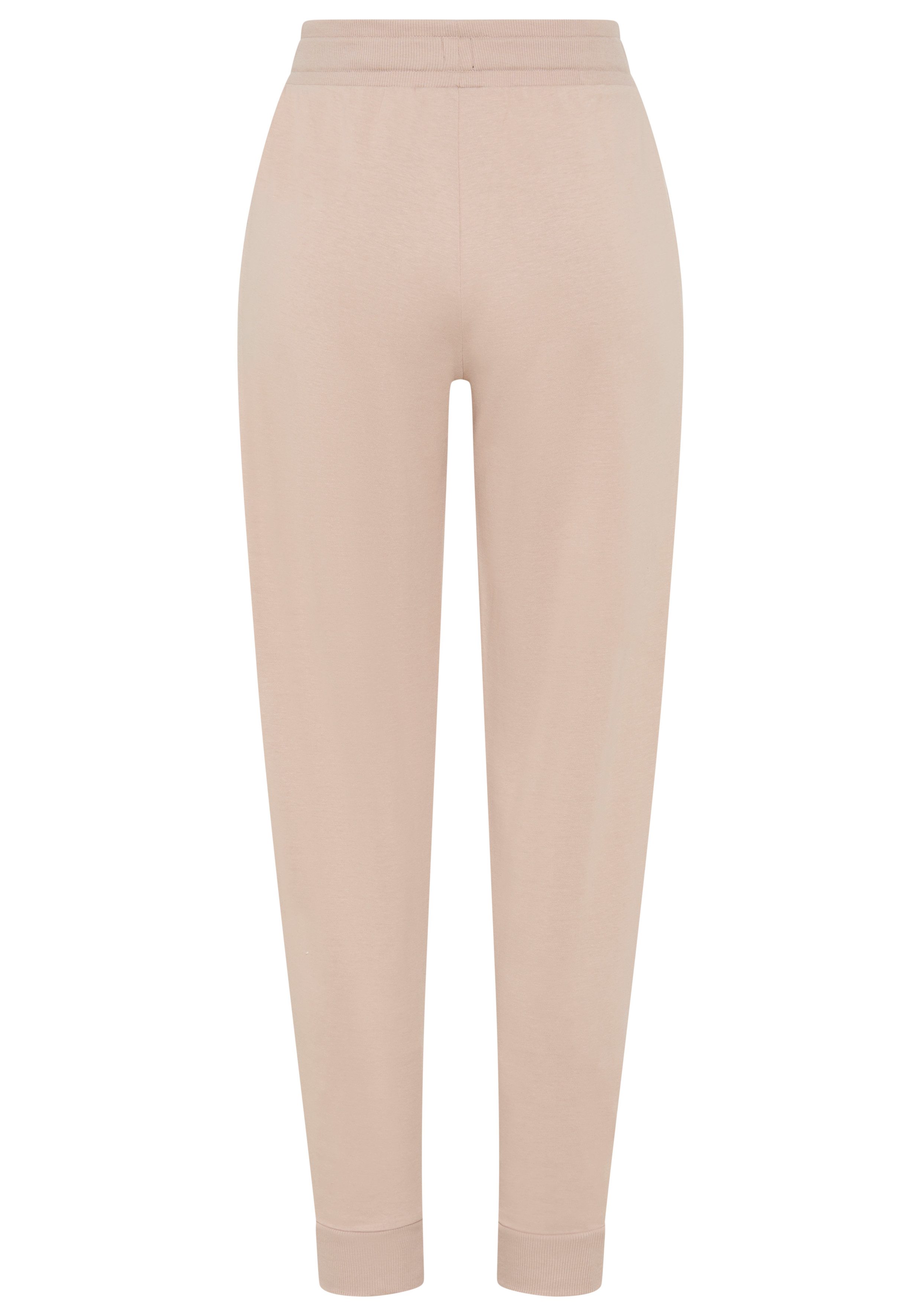 BOSS Relaxhose CP Stripe_Pants Cuff mit kontrastfarbener Kordel