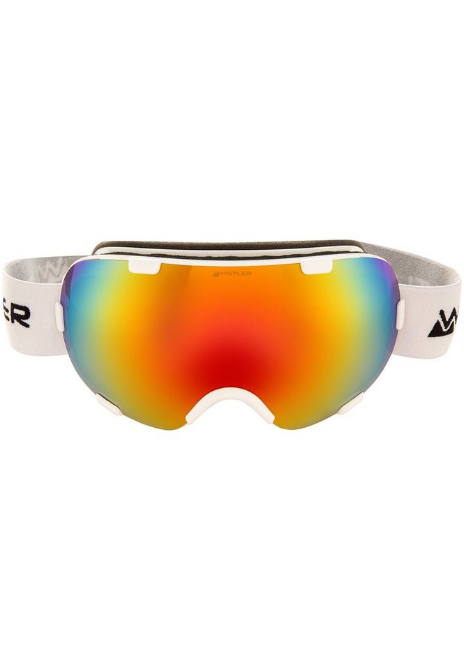 WHISTLER Skibrille WS6500 OTG Ski Goggle, mit hochwertigen  Wintersport-Gläsern