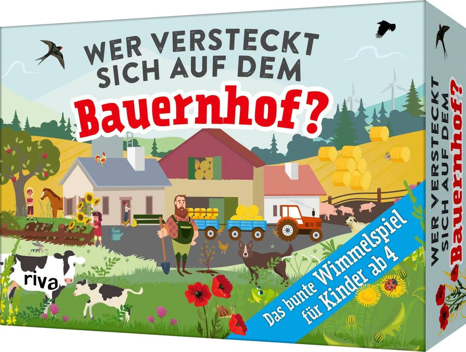Riva Spiel Wer versteckt sich auf dem Bauernhof?