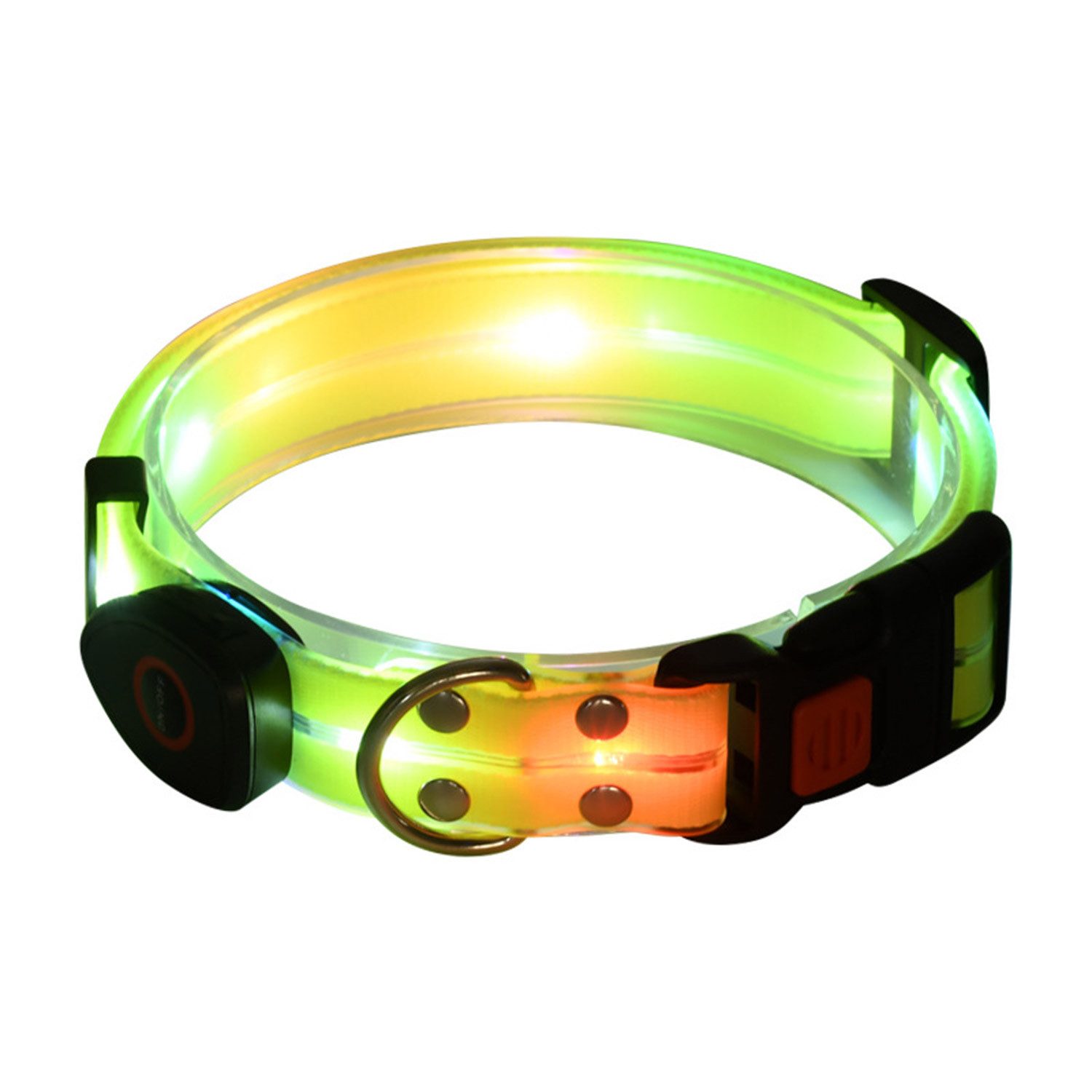 Refttenw Hundeleine LED Leuchthalsband Hund Aufladbar günstig online kaufen
