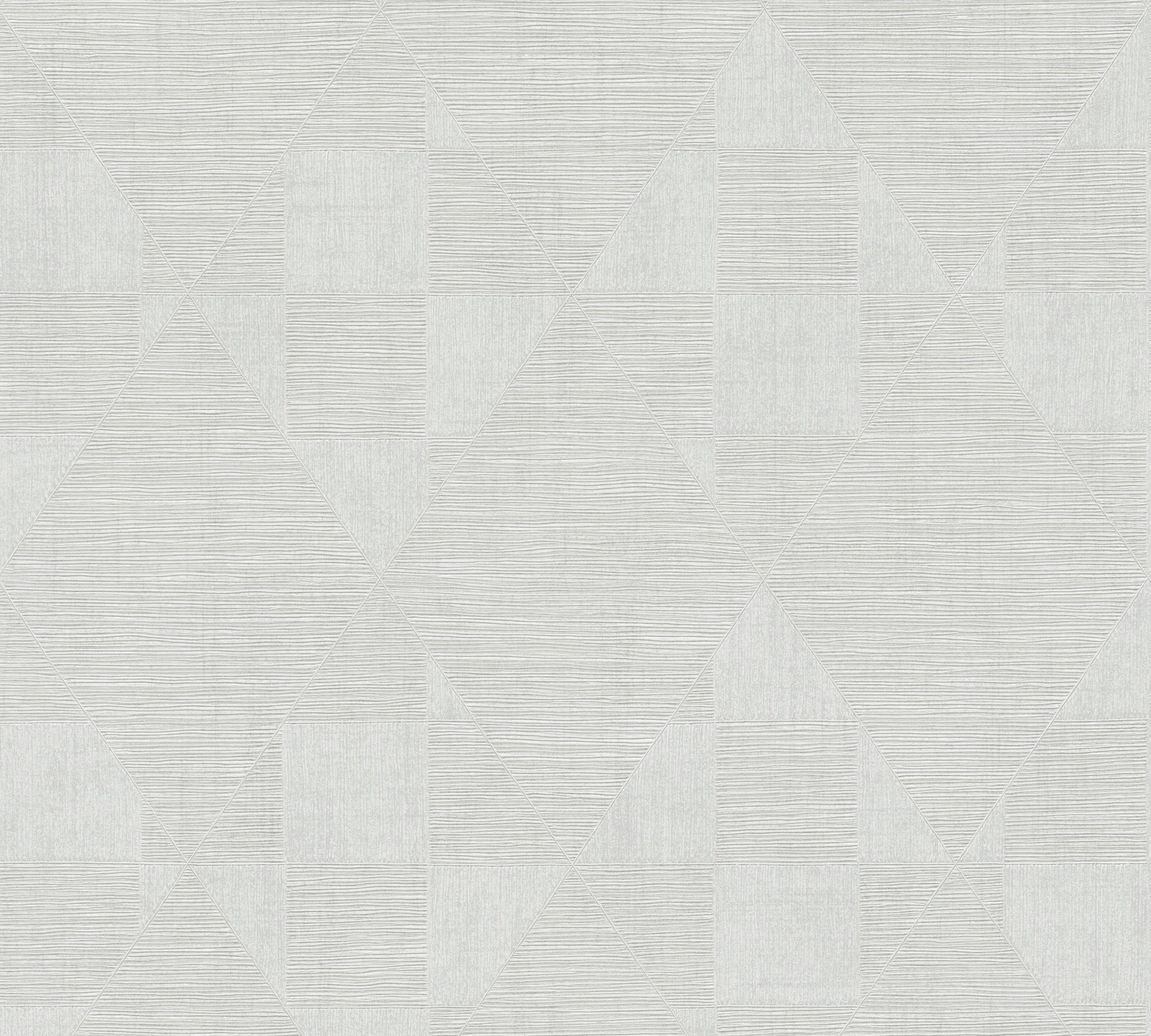 living Geometrisch walls grau-weiß Tapete strukturiert, Titanium, Vliestapete geometrisch,