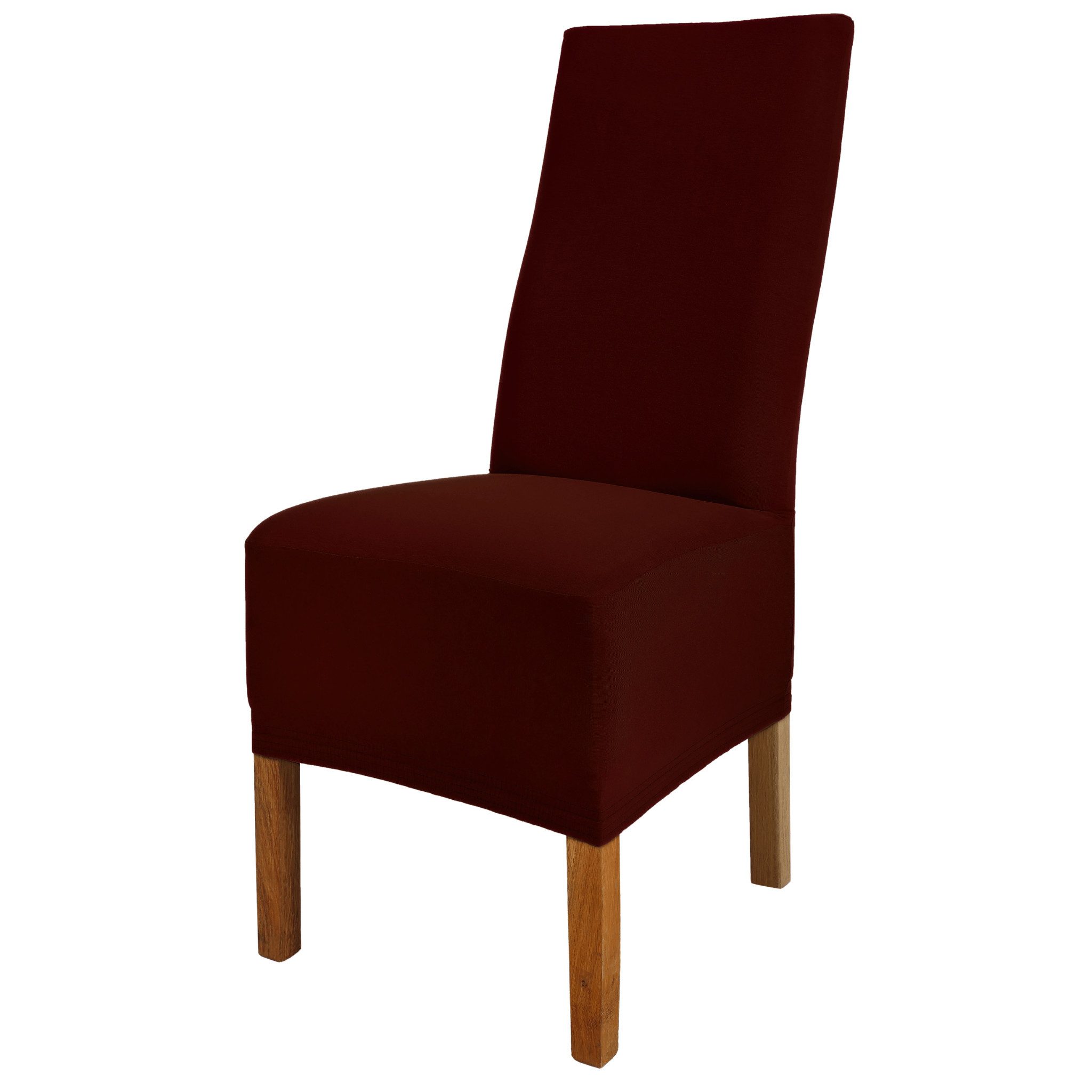 sh SCHEFFLER-HOME LIVE HOMESTYLE Stuhlhusse Moderner Stuhlbezug "Emma" aus elastischer Baumwolle Cottina, abnehmbarer & waschbarer Spannbezug für Stühle