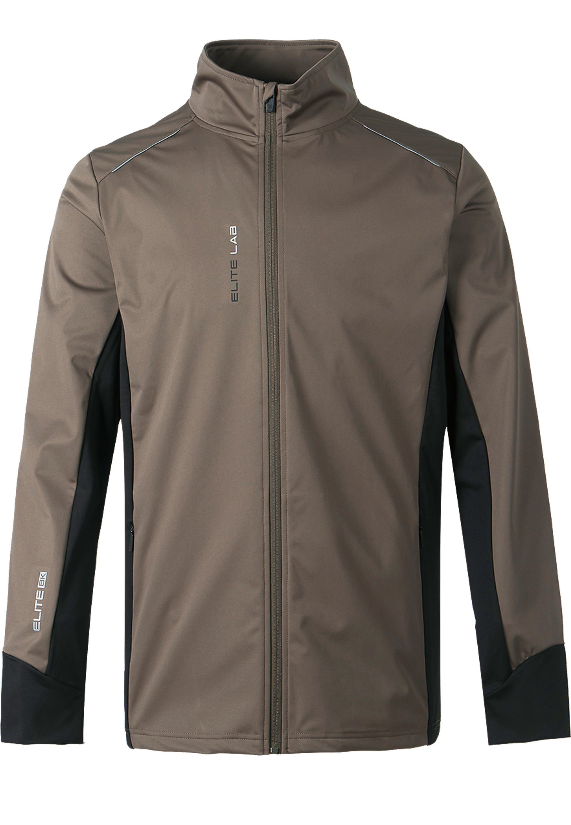 ELITE LAB Laufjacke Heat mit X1 winddichter wasser- Funktion Elite grün und