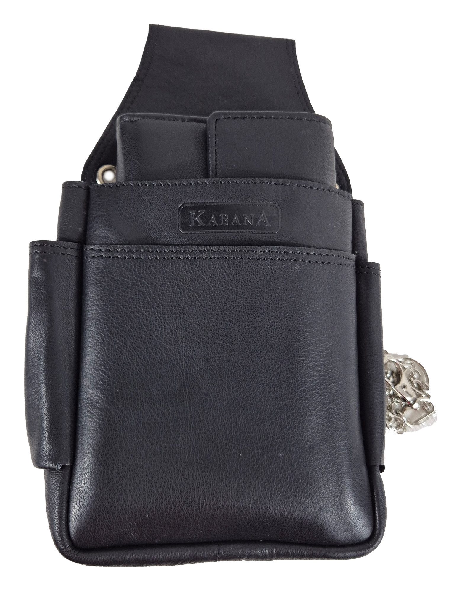 Einkaufszauber Kellnerbörse Echt Leder Kellner Taxi Geldbeutel Set Profi mit Gürteltasche Holster (Geldbeutel und Holster), Robustes naturbelassenes Büffelleder